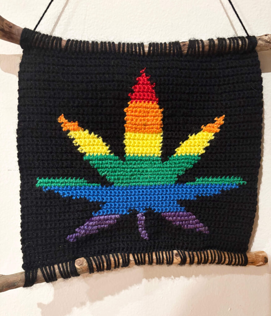 Marijuana Leaf Tapestry