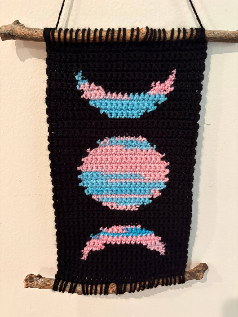 Triple Moon Tapestry