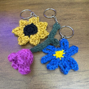 Flower Keychain