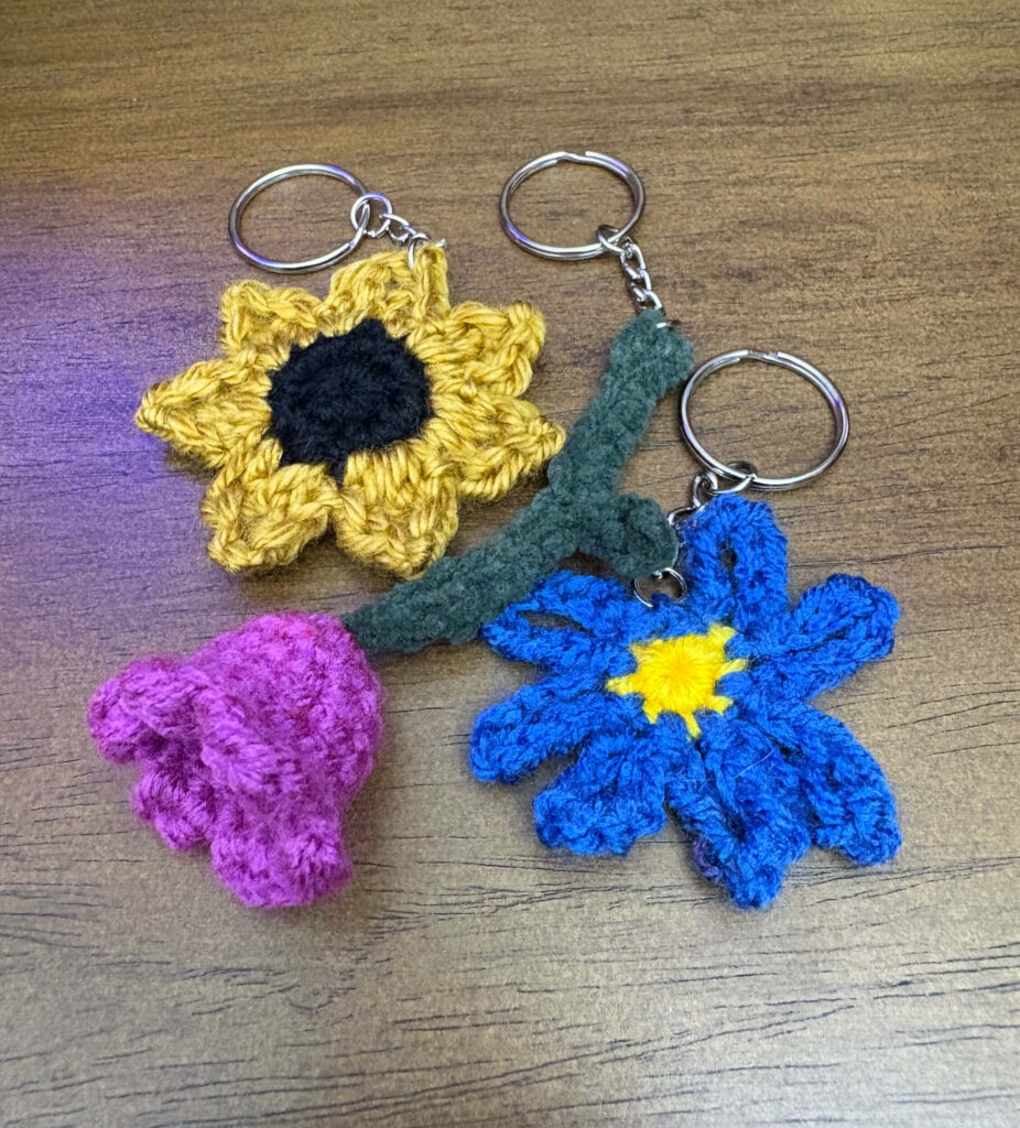 Flower Keychain